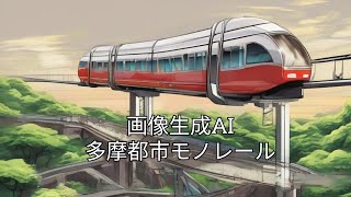 多摩都市モノレール【前面展望】多摩センターから立川南　2024年3月18日