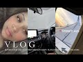 VLOG | we bought a new car • huge grocery haul • flying home &amp; dinner plate ups