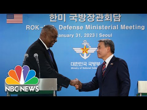 U. S. Pledges more advanced military support for south korea