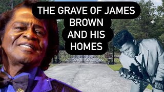 Where is James Brown’s Grave? Here it is…Plus His Homes and Family Graves