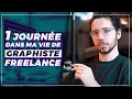 Une journe dans ma vie de graphiste freelance