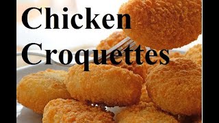 #195 // Chicken Croquettes,চিকেন ক্রোকেথ, Home Made Dishes#195