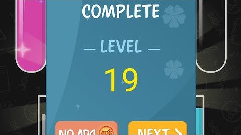 How To Solve Water Color Sort Level 19 | Shorts video