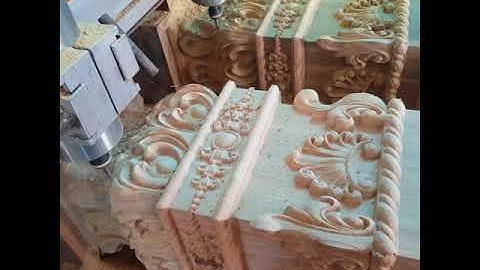 Quy Trình Sản Xuất Trụ Gỗ Bằng Máy CNC