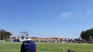 Details Dan Bailey missing a practice kick at training camp Update
