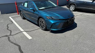 First look of the brand new Toyota Camry xle 2025 with this beautiful color Ocean Gem