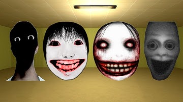 Scary Eyeless, Yoshie, Juggler And Alternate Nextbots Chase in Garry