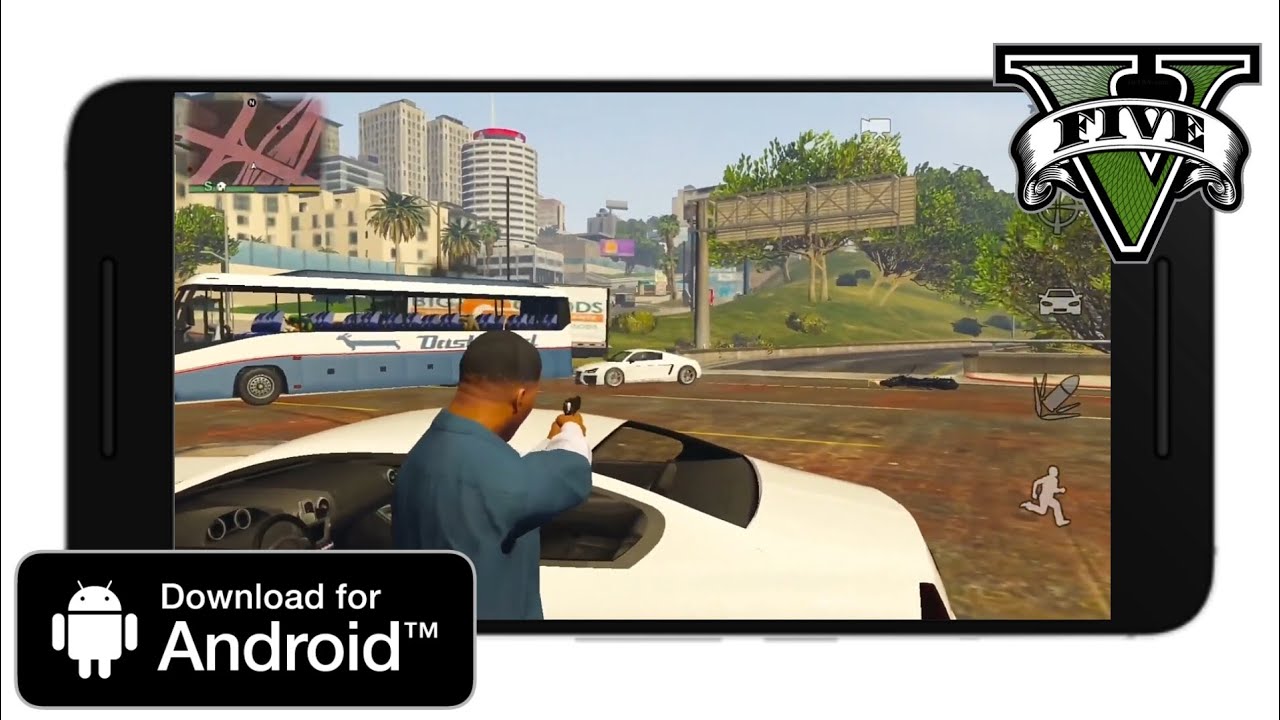 GTA 5 Android APK+OBB Download Gameplay (GTA 5 APK, iOS 2023) 