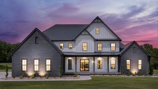 Video Tour: Nashville, TN, Windsor II Modern Farmhouse (Shown with Opt. Features) | Custom Home