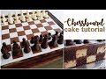 CHESSBOARD CAKE TUTORIAL | Abbyliciousz The Cake Boutique