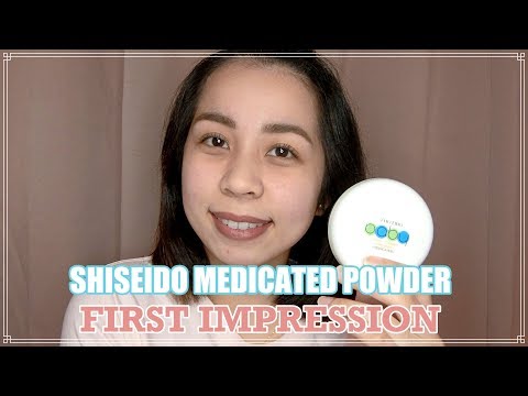 FIRST IMPRESSION: SHISEIDO MEDICATED POWDER - MoniqueTakeda 🌸