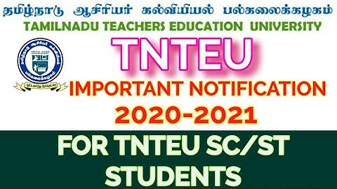 TNTEU NEW CIRCULAR TO ALL AFFILIATED COLLEGE