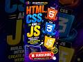 You Don’t Need Frameworks… Just HTML, CSS &amp; JS 😳🔥