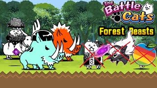 The Battle Cats - Forest Beasts (NO CRAZED CATS OR CC UNITS)