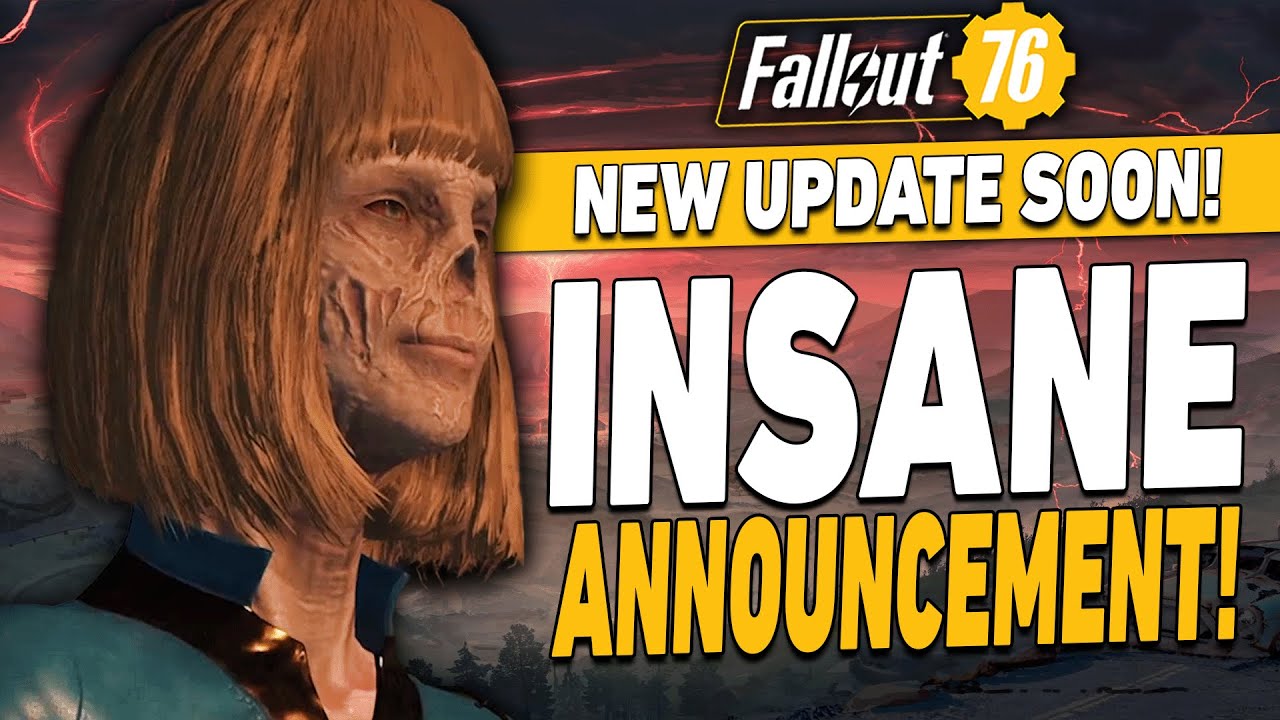 NEW INSANE FALLOUT 76 ANNOUNCEMENT!! YouTube