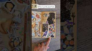 Why I junk journal. #junkjournal #junkjournaling #journal #journaling #creative #art #artist