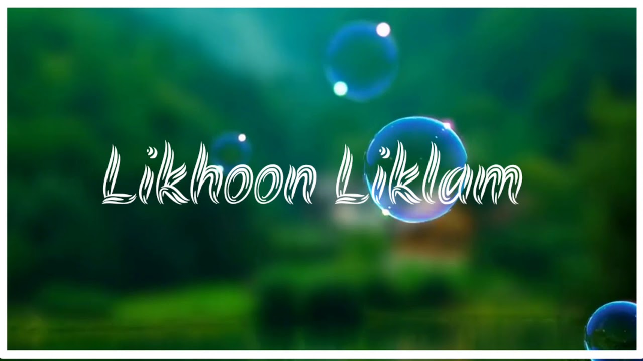 LIKHOON LIKLAM  Rosy Heisnam