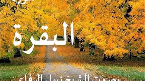 سورة البقرة كاملة بصوت الشيخ / نبيل الرفاعي 2