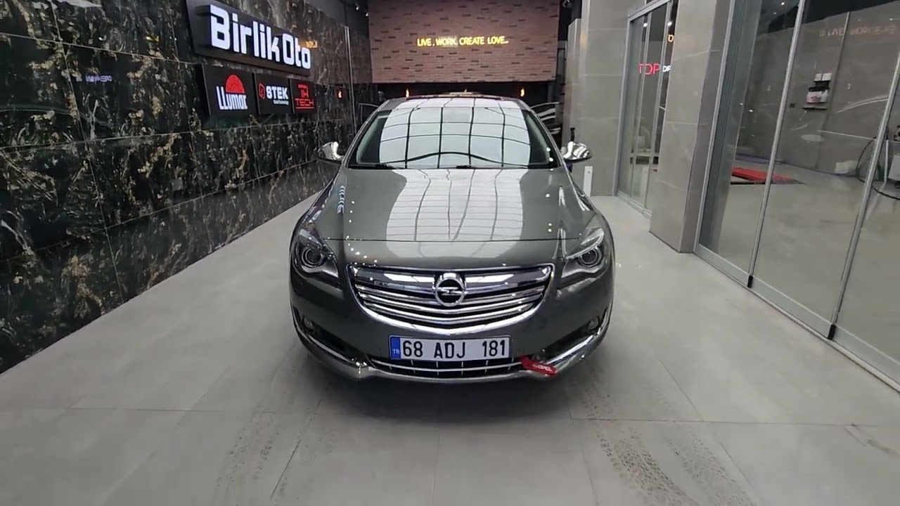 Opel Insignia // LLumar ATR15, LLumar AIR80, Focal PS165 Ses Sistemi, Ambiyans iç Aydınlatma