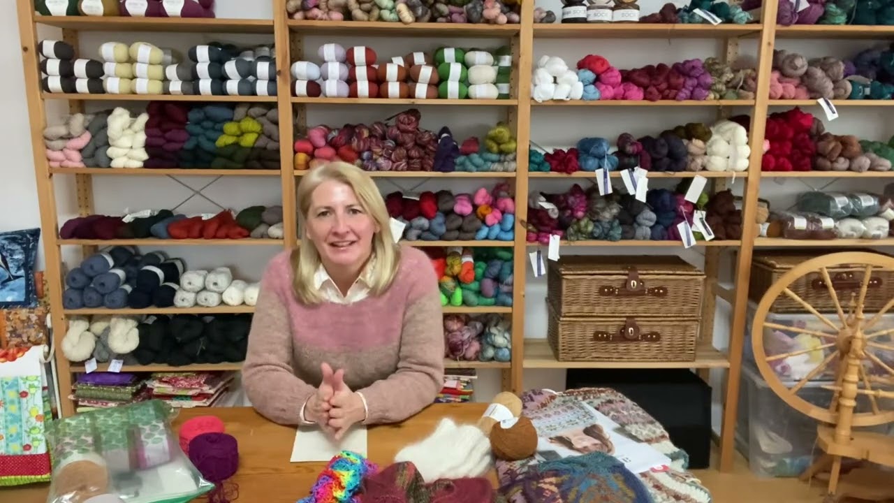 VLNOBRANIE Podcast 15.1.2025 - sveter pletený zhora, vypletaný sveter a Sophie scarf