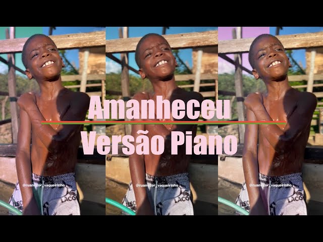 Amanheceu e eu aqui num bar saudade da morena - Ruan Vitor Vaqueirinho - Harmonização André Ribeiro