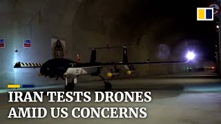 Iran tests drones amid US concerns the aircraft could be used by Russia in its war against Ukraine