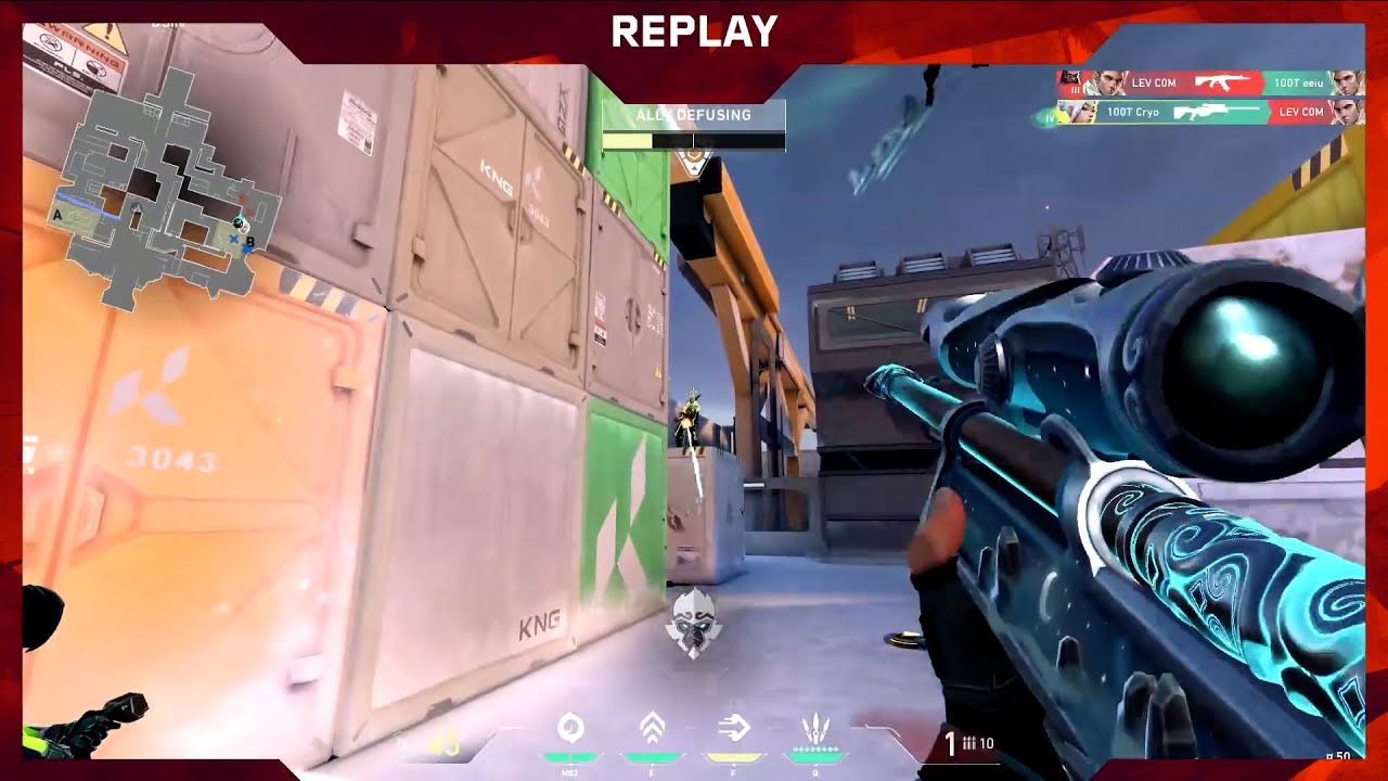 100T Cryo gets 4k with the Operator vs LEV VCT Americas Kickoff 2024