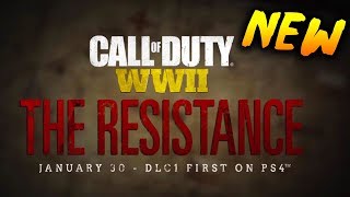COD WW2 DLC 1 THE RESISTANCE ( MAPS, INFO, AND MORE)