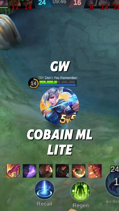 Gue nyobain mobile legend lite #shorts #mlbb
