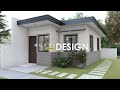 Small house design  460m x 800m 37 sqm  2 bedroom