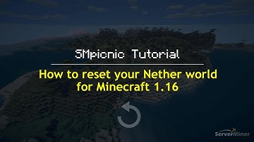 How to reset The Nether on your Minecraft Server for the 1.16 Update