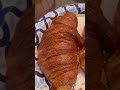 Croissant for dinner 