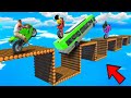 SHINCHAN AND FRANKLIN TRIED CRAZY DUAL BLUE &amp; GREEN SPEED BOOSTER ROAD CHALLENGE GTA 5 GAMING 