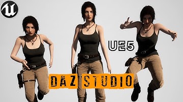 [OUTDATED] - Daz Studio to Unreal Engine 5 - Daz 3D Animation Tutorial | UE5