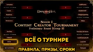 Всё О Турнире Создателей Контента + Конкурс! | Dragonheir: Silent Gods  | Элви