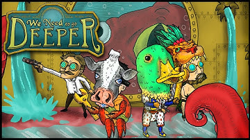 MASSIVE Cave Exploration & Crab Army Attack! - We Need To Go Deeper Gameplay w/ Blitz, Baron & Blue!