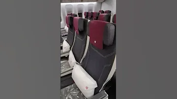 Boeing 777 300 ER Economy Class Qatar Airways 