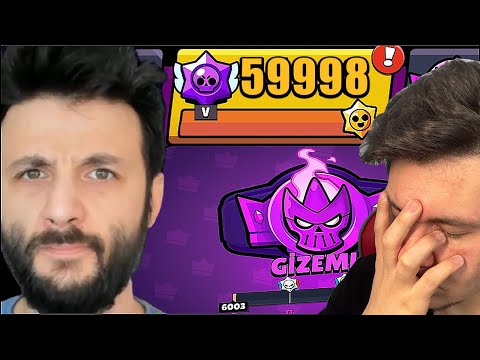 🔴LAZ İLE 60.000 KUPAYA KASIYORUZ🏆 Brawl Stars Canlı Yayın