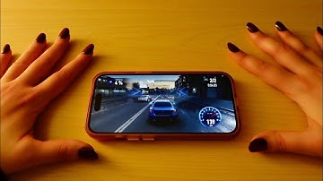 ASMR Playing Need for Speed: No Limits + gum chewing