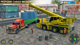 New City Road Construction simulator 3D Game | Crane Mode - Android Gameplay screenshot 4