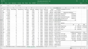 2.5.2 Multiple regression: residuals and goodness of fit