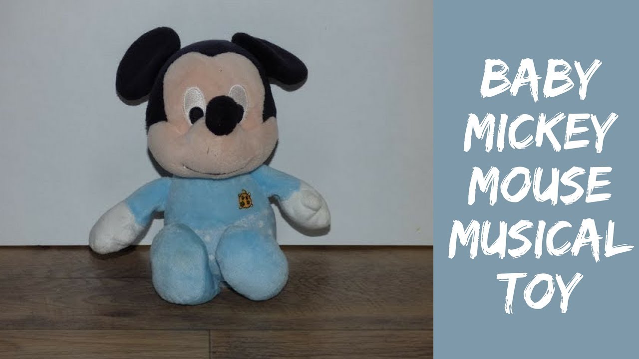 Mickey mouse musical baby toy YouTube