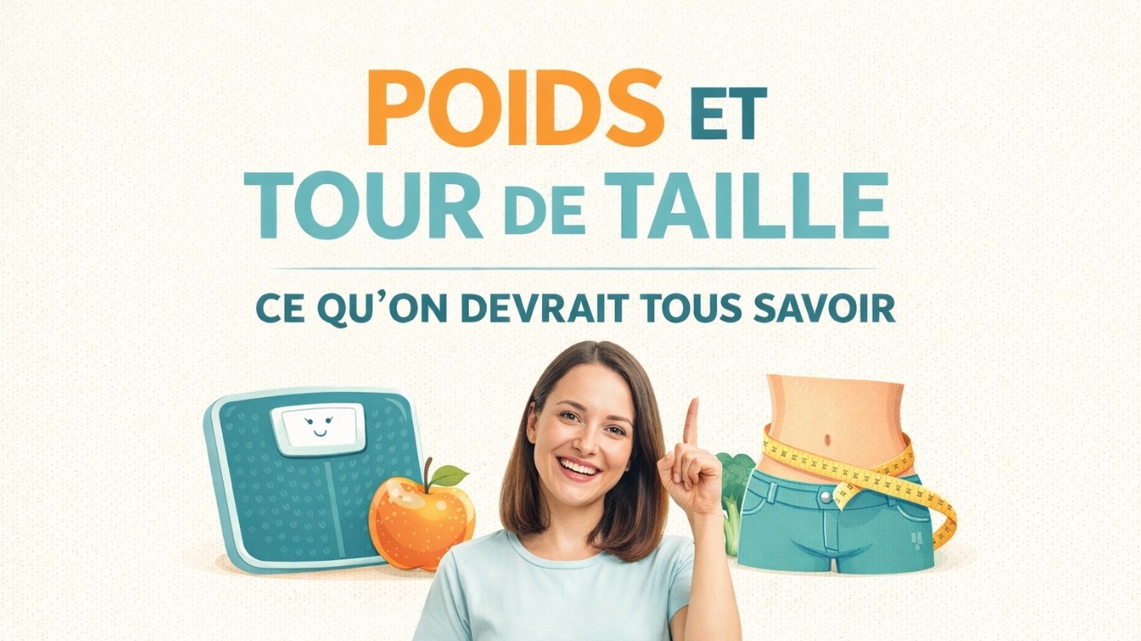 Poids et tour de taille : ce qu'on devrait tous savoir (capsule express)