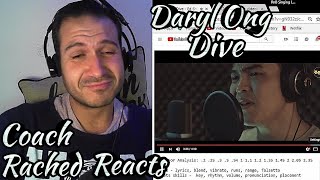 Vocal Coach Reaction + Analysis - Daryl Ong - Dive