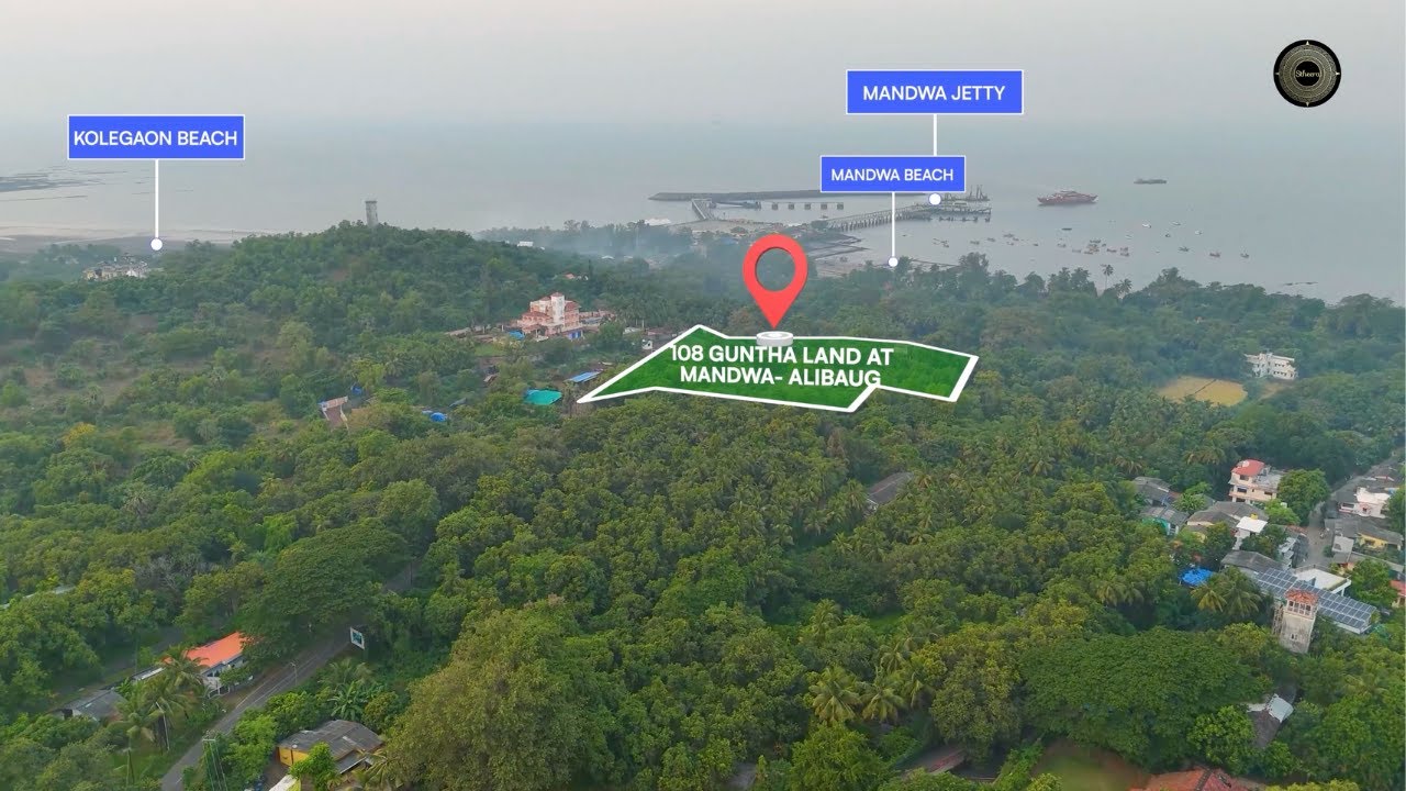 Prime Land for Sale in Alibaug | 108 Gunthas Near Mandwa Jetty | Investment Opportunit