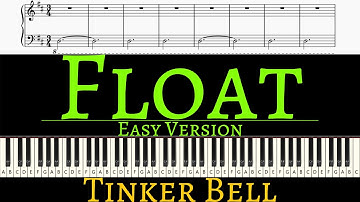 KT Tunstall - Float (Tinker Bell And The Legend Of The NeverBeast) | EASY piano cover by Pianotato