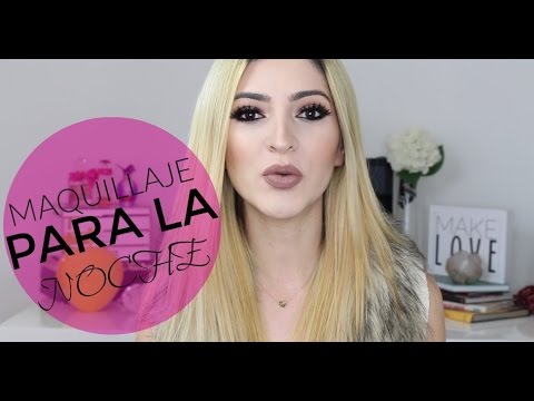 Dani Duke / Mi maquillaje para la noche!!! - YouTube