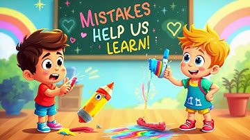 When I Make a Mistake Song | Growth Mindset for Kids | Learning from Failure Nursery Rhyme
