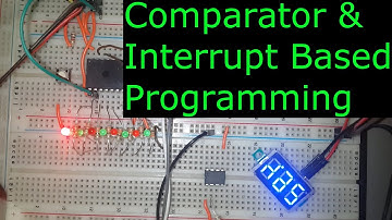 Comparator & Interrupt Base Programming 🔴 PIC Microcontroller Programming Tutorial #18 MPLAB in C