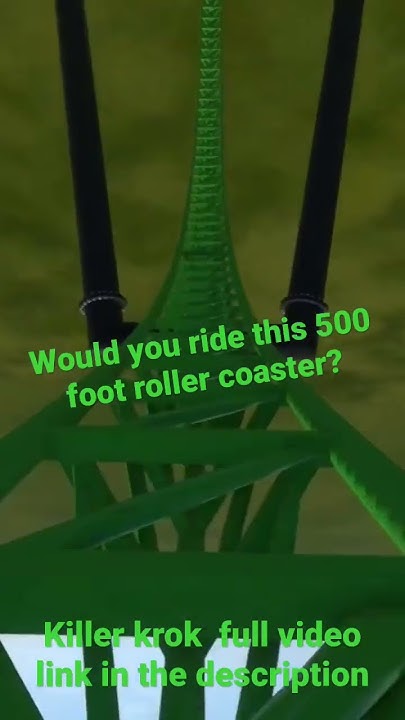 Would You Ride This 500 Foot Roller Coaster YouTube would-you-ride-this-500-foot-roller-coaster-youtube